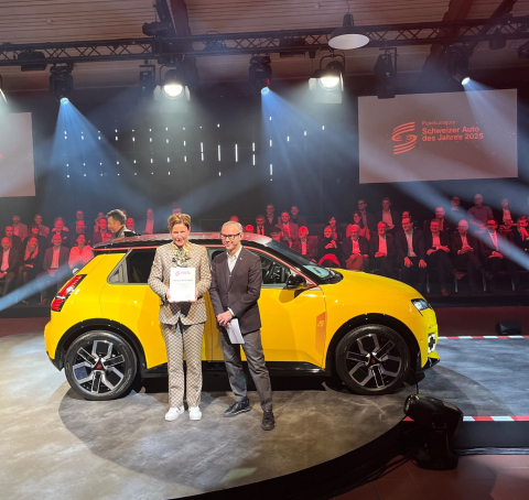 RENAULT 5 IST SCHWEIZER AUTO DES JAHRES 2025